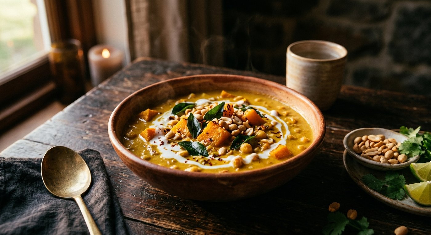 Bambara Groundnut & Coconut Curry