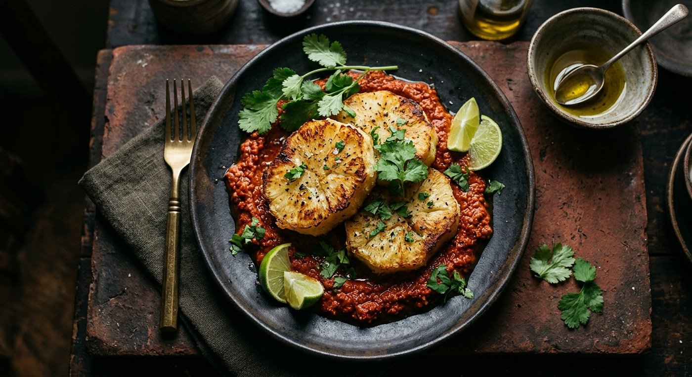 Cassava Steaks with Mizizi Red
