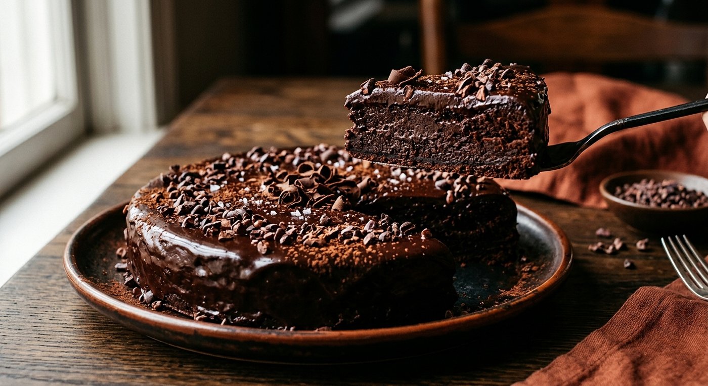 Dark Chocolate & Tamarind Torte