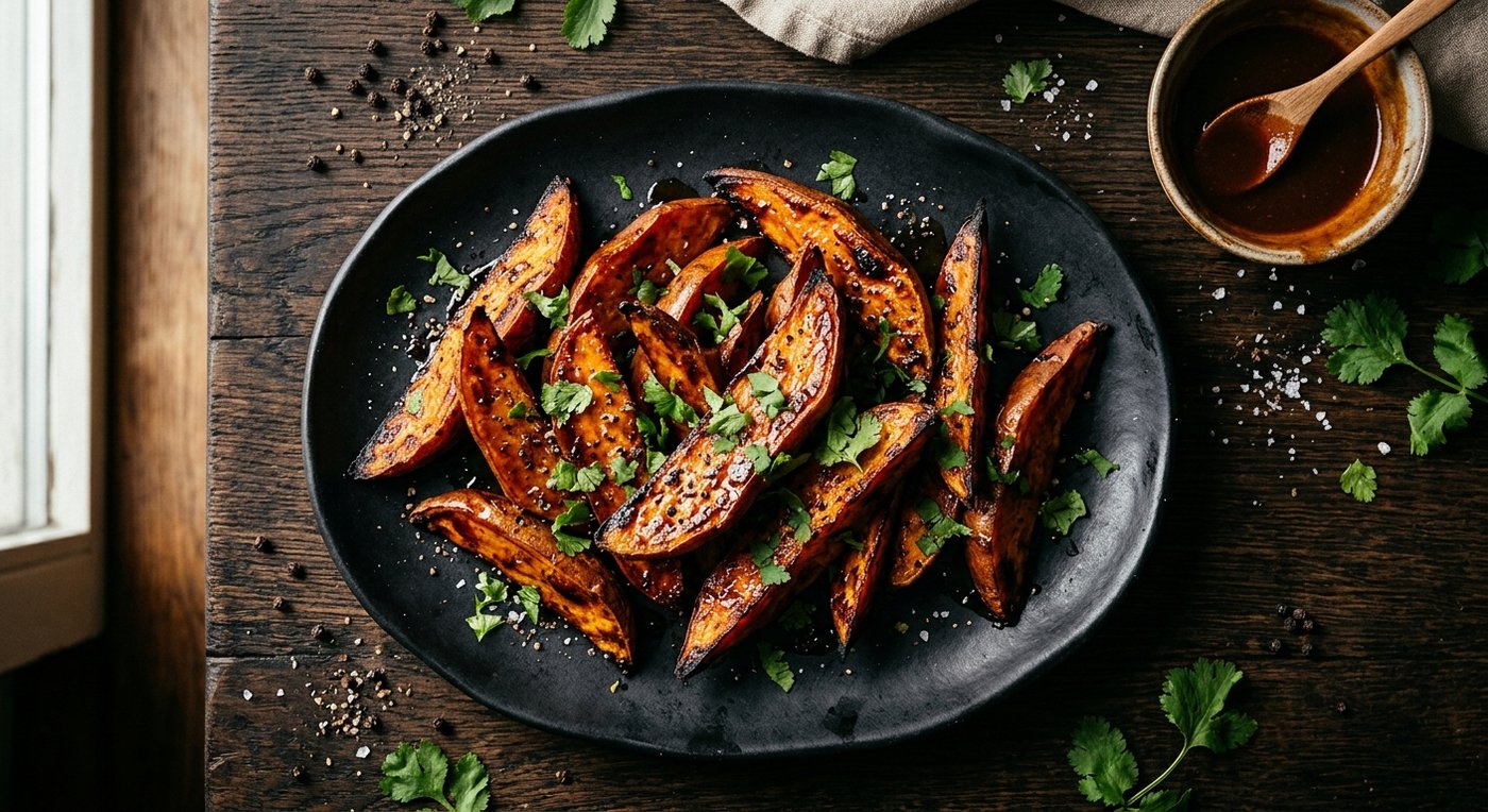 Tamarind-Glazed Sweet Potato